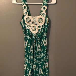 Cotton mini dress